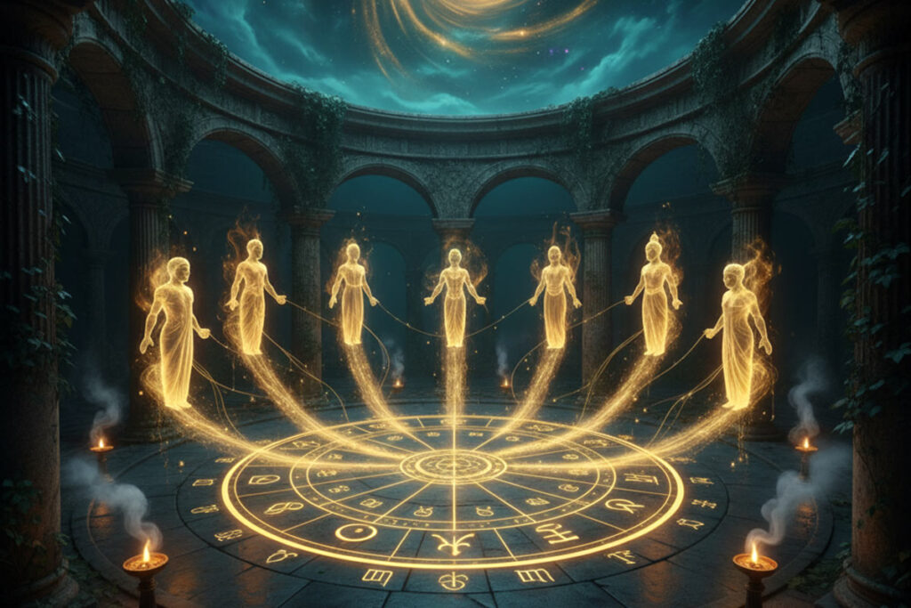 Grahas and Bhavas: The Psychological Awakening of Nine Internal Voices and Twelve Fields of Action